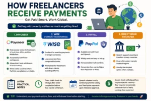 How Freelancers Receive Payments