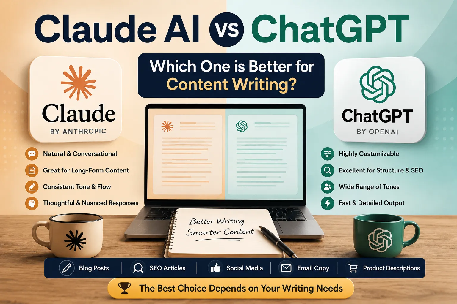 claude ai vs chatgpt detailed comparison