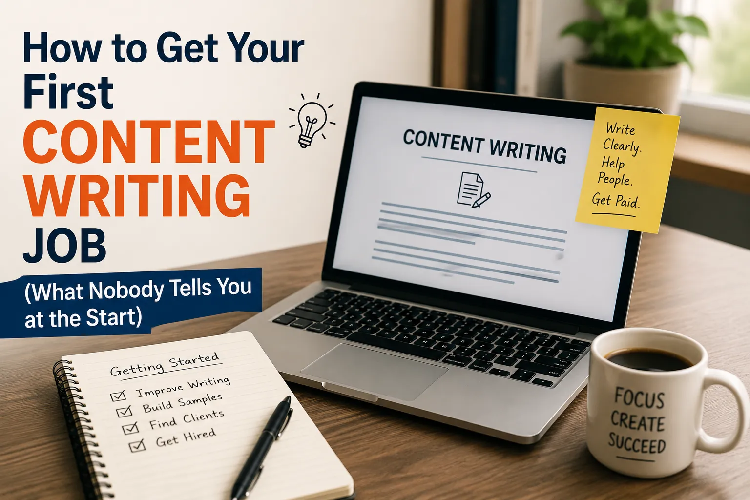 how to get content writing job