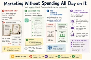 Marketing Without Spending All Day on It