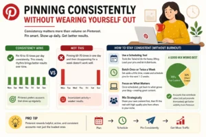 Pinning Consistently Without Wearing Yourself Out